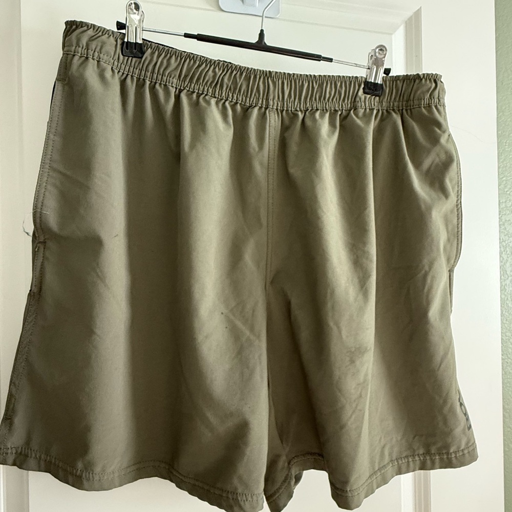 Rogue Olive Green Casual Shorts